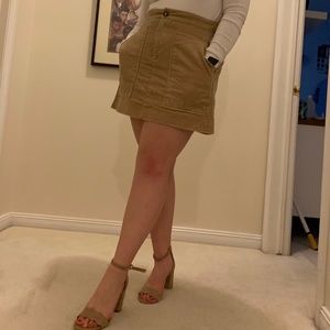 Corduroy Skirt
